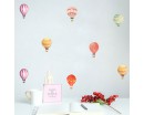 Hot Air Balloon Watercolor Wall Sticker